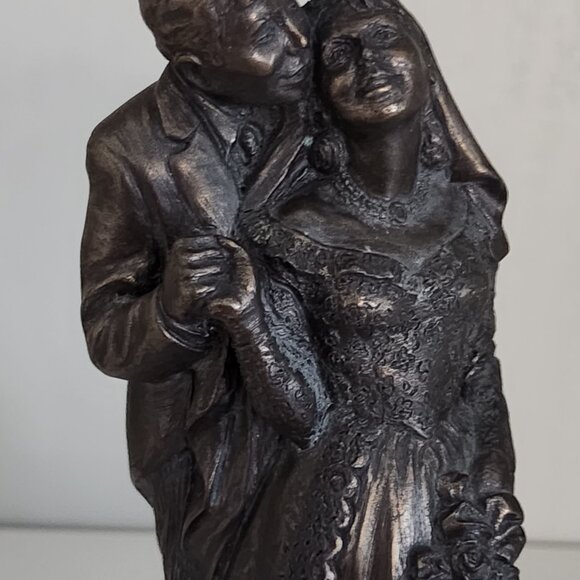 Austin Vintage Cold Cast Bronze Sculpture "The Wedding" Not Signed - Picture 2 of 9